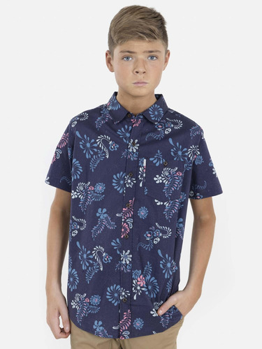 Camisa 6c442 Juvenil Multicolor Rip Curl