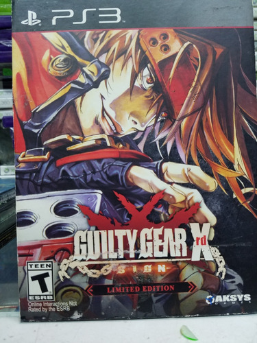 Guilty Gear X Rd Para Ps3 Físico Original 