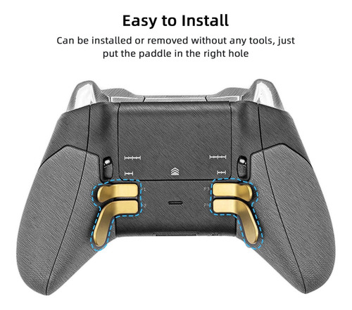 Accesorios 4 Paletas Para Control Xbox One Elite Series 2