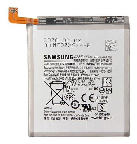Bateria Pila Samsung A02s Eb-bg988aby