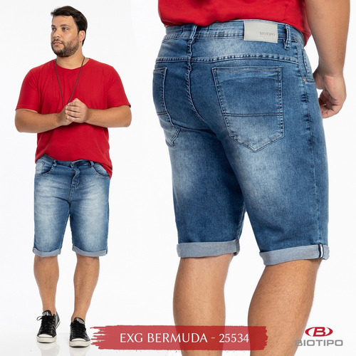 Bermuda Masculina Biotipo Jeans 