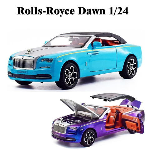 Rolls-royce Dawn Limusina Descapotable Miniatura Metal Coche