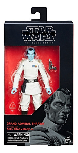 Star Wars Grand Admiral Thrawn Figura 6 Black Series Hasbro