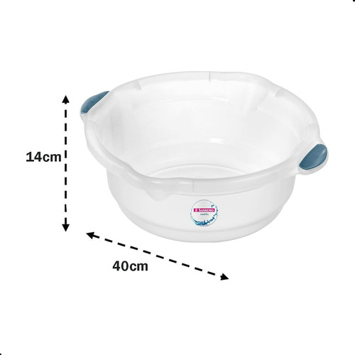 Bacia Plastica Uso Geral Hydrus 8,6l Sanremo