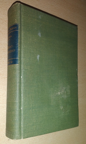 Obras Escogidas Volumen 10 Quevedo Tapa Dura Jackson 1950