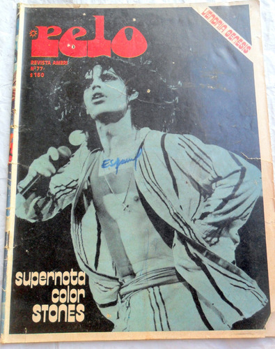 Pelo 77 Entrev. Charly Garcia 1976, Stones, Polifemo, Lennon