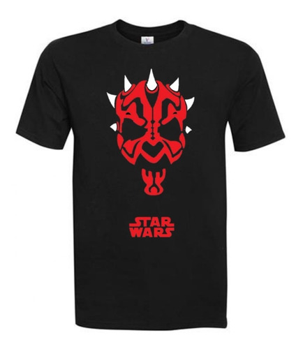 Polera  Niño - Star Wars - Dark Maul - 100% Algodón 