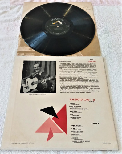 Antonio Bribiesca Ramon Donadio Claudio Estrada Lp Guitarras (Usado)