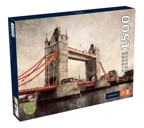 Rompecabeza Puzzle 1500 Pz Tower Bridge Londres Casa Bak