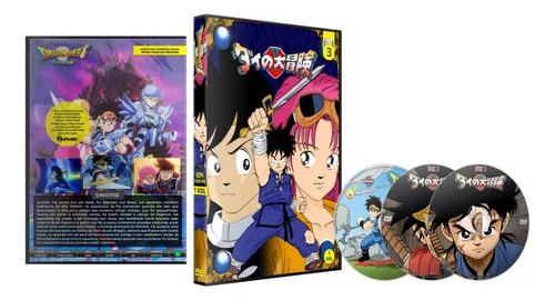 Dvd Anime Fly Dragon Quest Série Clássica Completa Dublado