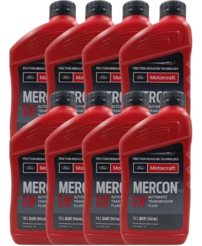 Aceite Lubricante Transmisión Motorcraft Mercon Lv 946 Ml X8