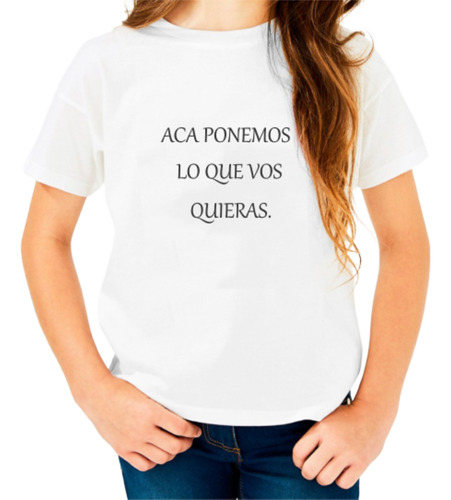 Remeras Niños Unisex Personalizadas+nombre Regalo Cumpleaños