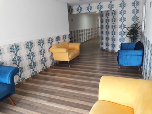 Imagem 4 de 14 de Am121 Apartamento 1 Dormitório Lazer Completo No Caiçara