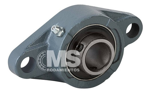 Imagen 1 de 3 de Soporte Ovalado Con Rodamiento Ucfl 202 Eje 15mm