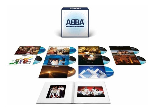 Abba Cd Album Box Set 10 Cd Importado Nuevo Cerrado