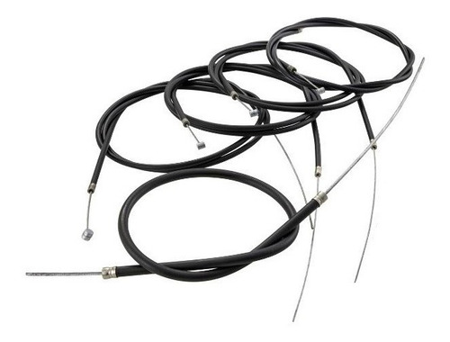 Kit Cables Comando Siam Tv175- Li150. Negro. M_clásicas.