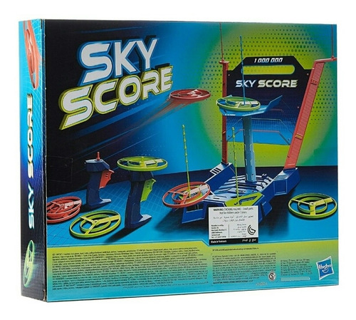 Juego De Mesa Lanza Discos Sky Score Hasbro Gaming