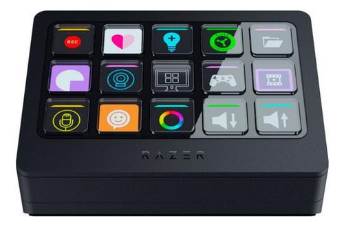 Razer Stream Controller X - Teclado de controlador multiuso, cor preta