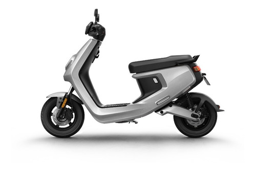 Imagen 4 de 5 de Moto Scooter Eléctrica Nuuv M+sport Plateado - Niu No Sunra