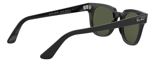 Lentes De Sol Meteor Classic Black Ray-ban Color G-15 GREEN Color de la lente Green Color de la varilla Gloss black Color del armazón Gloss black