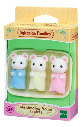 Marshmallow Mouse Triplets 5337 Sylvanian Families Juguete