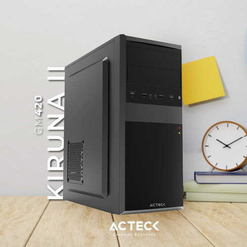 Gabinete Acteck Kiruna Ii Gm420 Midi-tower Usb 2 Fuente 500w