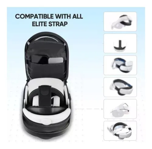 Estuche De Transporte Para Meta Quest 3 Elite Strap
