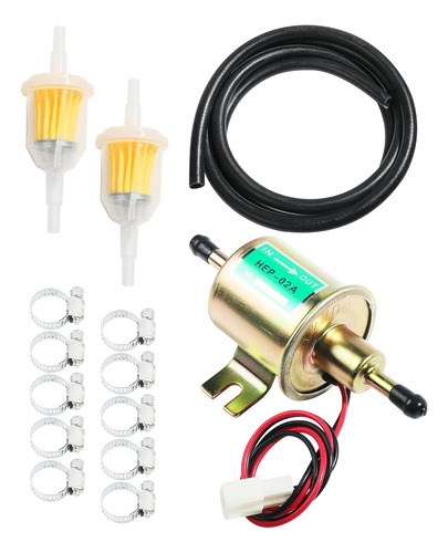 Esewalas Kit Universal De Bomba De Combustible Eléctrica, Bo