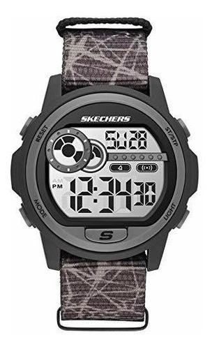 Reloj Skechers Deportivo Ld Blk Prnt Nyl Di