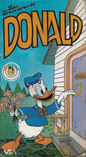 Las Travesuras De Donald Vhs Original Vea Toons