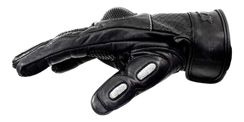 Imagem 6 de 10 de Luva Texx Liberty Cano Curto Couro Moto Motoqueiro Custom
