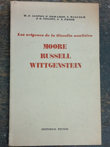 Moore Russell Wittgenstein * Filosofia Analitica * W. Alston