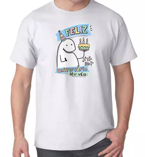 Camiseta Aniversário 30 anos de gostosura - Flork Meme Boneco de Palito -  Festa ZLprint