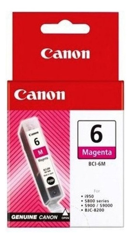 Cartucho De Tinta Canon Bci-6 Magenta