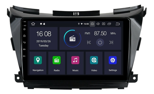 Android Nissan Murano 2015-2020 Gps Wifi Touch Bluetooth Hd