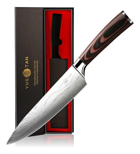 Yusotan Cuchillo De Chef, Cuchillo De Cocina Profesional De 