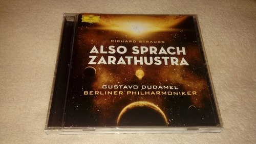 Gustavo Dudamel - Also Sprach Zarathustra Cd Promo (strauss) (Reacondicionado)