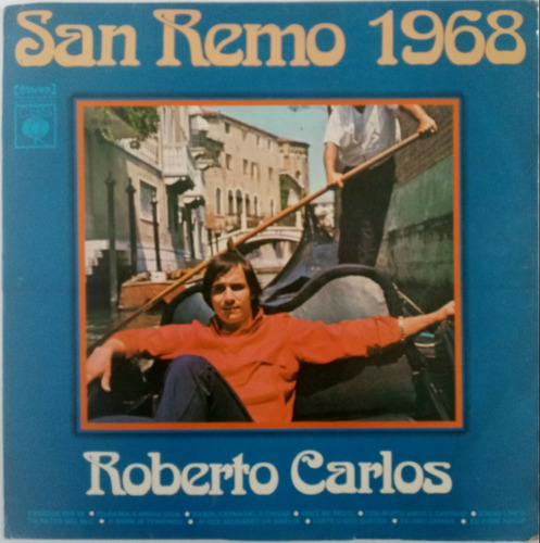 Lp - Roberto Carlos San Remo 1968 