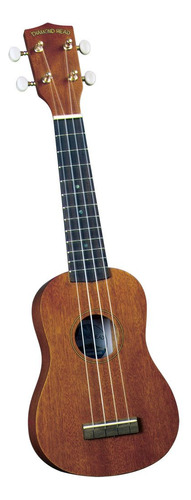 Cabeza De Diamante Du-200 Ukelele Soprano De Caoba Natural D