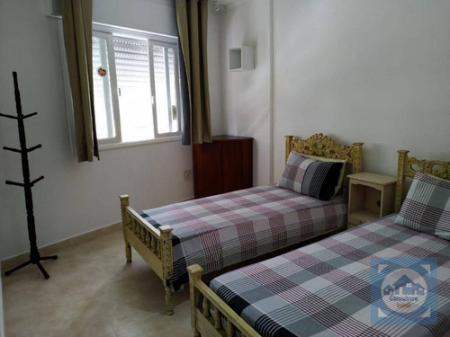 Imagem 3 de 5 de Kitnet Com 1 Dormitório À Venda, 33 M² Por R$ 170.000,00 - José Menino - Santos/sp - Kn0261