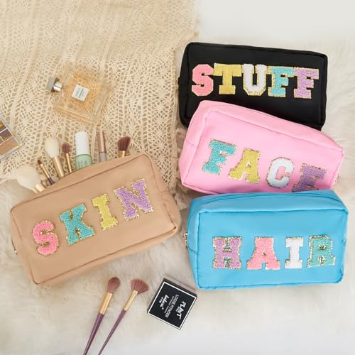 Bolsa De Maquillaje Stoney Clover Preppy Patch Varsity Lette