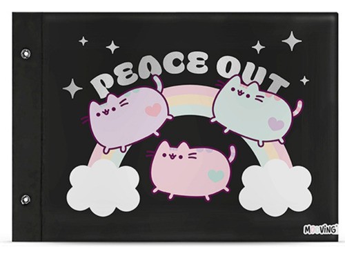 Carpeta N°5 Dibujo Dos Tapas Pusheen Mooving