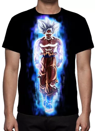 Camiseta, Goku Ultra Instinto Dominado Mod 03- Estampa Total | Parcelamento  sem juros