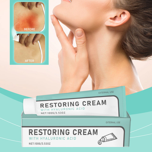 Crema Restauradora Con Crema Hialurónica Para El Cuidado De