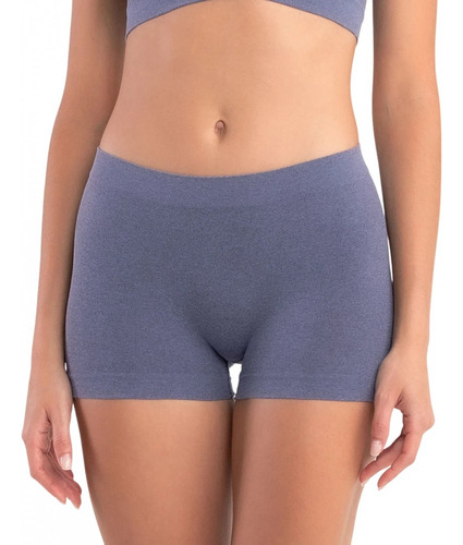 Calcinha Boyshort Microfibra Sem Costura - She