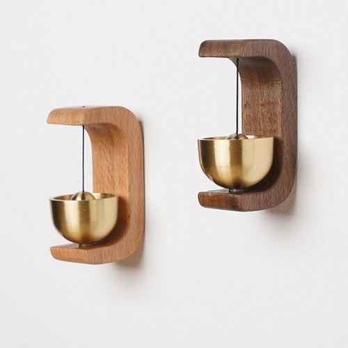 Wind Chime Doorbell Magnetic Ornament Light Color