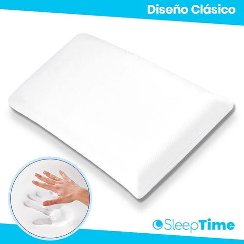 5 Almohadas Inteligentes Sleeptime 70x40 Con Funda - Cuotas