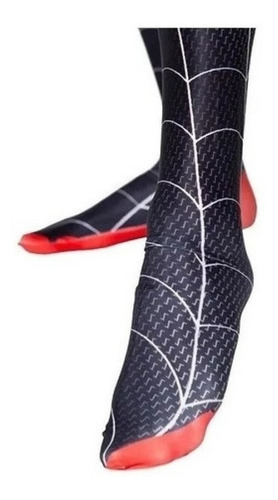 Imagen 10 de 10 de Traje Para Spiderman Miles Morales Cosplay Adultos Halloween