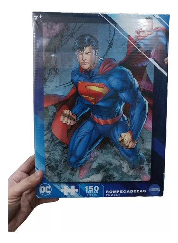 Puzzle 150 Piezas Dc Superman Vulcanita Nuevo Original