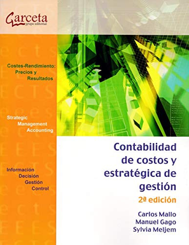 Libro Contabilidad De Costos Y Estratégica De Gestión De Car